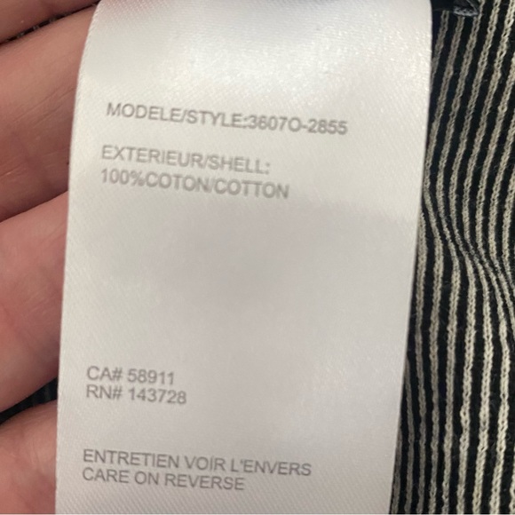 Tribal Open Front Black and White Cardigan PS - Picture 16 of 16